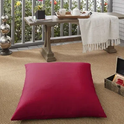 Mozaic Company Leades Crimson Indoor/outdoor Floor Pillow