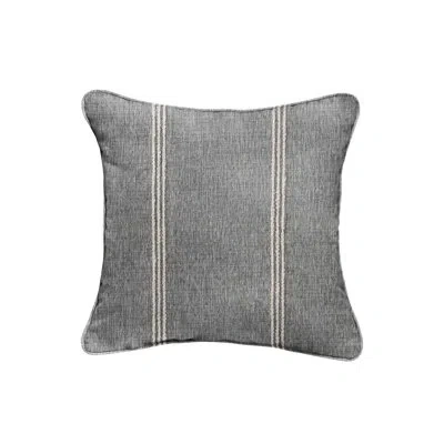 Mozaic Company Lengthen Striped Sunbrella® Indoor/outdoor Reversible Throw Pillow In Tan