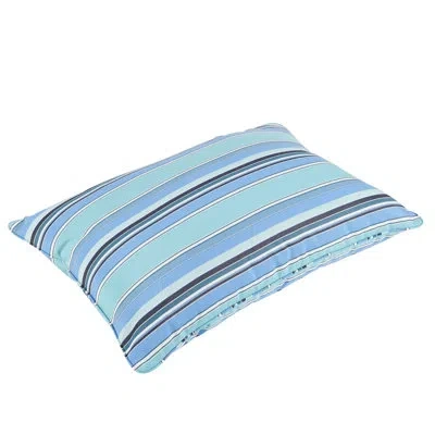 Mozaic Company Melbourne Stripe Piped Indoor/outdoor Sunbrella Floor Pillow