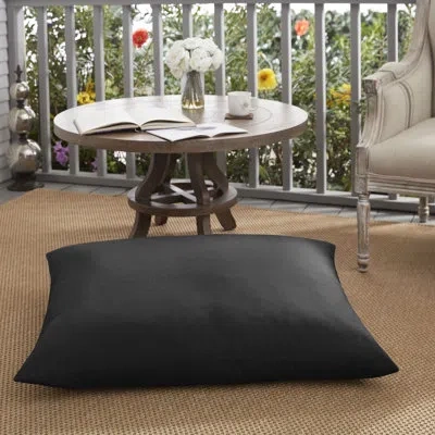 Mozaic Company Noir Indoor/outdoor Floor Pillow