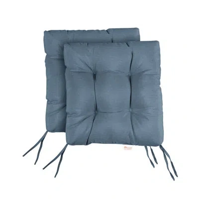 Mozaic Company Outdoor Seat Cushion In Spectrum Denim Sunbrella® Plainweave