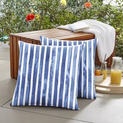 Mozaic Company Outdoor Stripe Knife Edge Pillow
