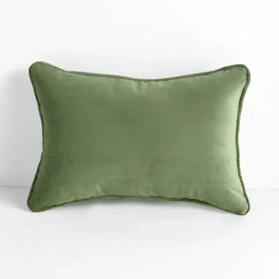 Mozaic Company Polyester Indoor/outdoor Throw Pillow In Green