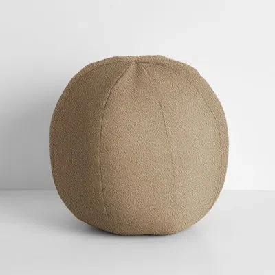 Mozaic Company Polyester Indoor/outdoor Throw Pillow In Tan
