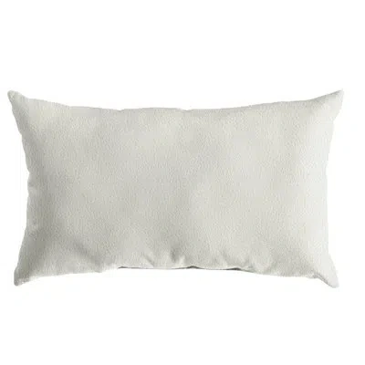 Mozaic Company Polyester Throw Square Indoor/outdoor Pillow Cover & Insert In White