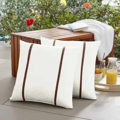 Mozaic Company Rawles Outdoor Square Pillow Cover And Insert