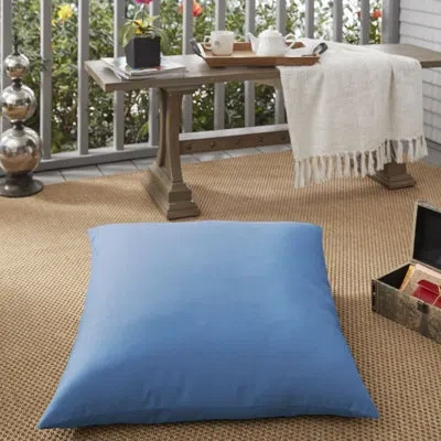 Mozaic Company Selene Outdoor Square Pillow Cover & Insert In Light Blue