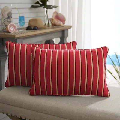 Mozaic Company Shivers Outdoor Rectangular Pillow Cover & Insert