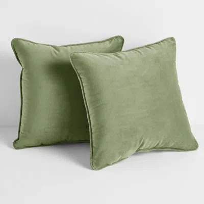 Mozaic Company Sorra Home Indoor Corded Pillow Set Of 2 In Green