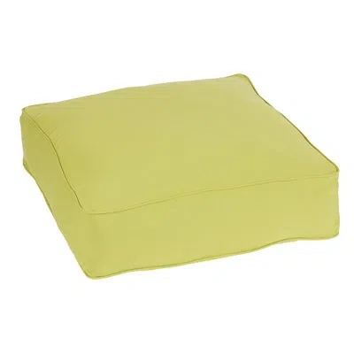Mozaic Company Stemmons Outdoor Square Pillow Cover And Insert In Pear Green