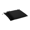 Mozaic Company Sunbrella Chair Pad Corded (set Of 2) In Black