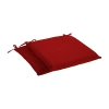 Mozaic Company Sunbrella Chair Pad Corded (set Of 2) In Red