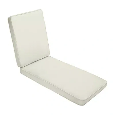 Mozaic Company Sunbrella Hinge Cushion Corded In White