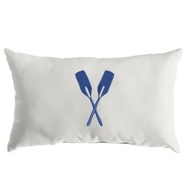 Mozaic Company Sunbrella Indoor/outdoor Lumbar Embroidered Pillow