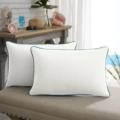 Mozaic Company Sunbrella Outdoor Solid Corded Pillow