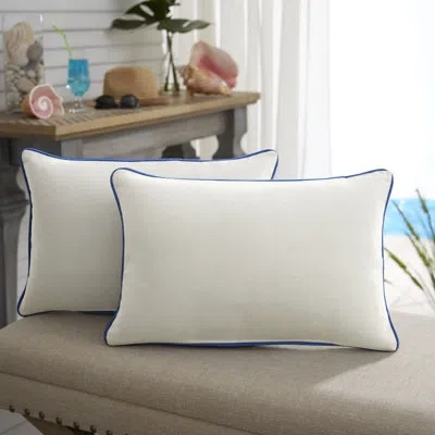 Mozaic Company Sunbrella Outdoor Solid Corded Pillow