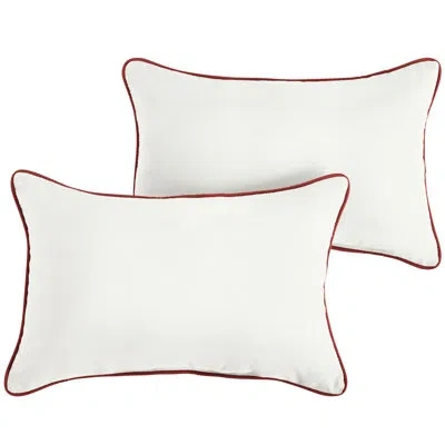 Mozaic Company Sunbrella Outdoor Solid Corded Pillow