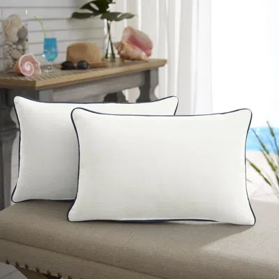 Mozaic Company Sunbrella Outdoor Solid Corded Pillow