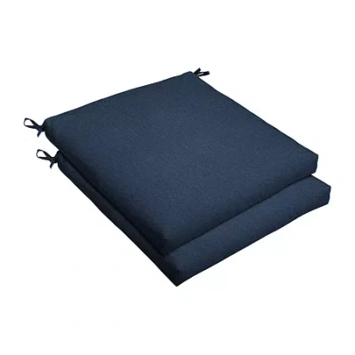 Mozaic Company Sunbrella Spectrum Indigo Seat Cushion Bristol (set Of 2) In Blue