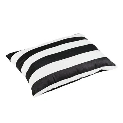 Mozaic Company Sunbrella Striped Sunbrella Cabana Classic Indoor/outdoor Floor Pillow