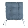 Mozaic Company Sunbrella Tufted U-shaped Solid Seat Cushion In Blue