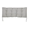 Mozaic Company Tufted Solid Bench Cushion In Gray