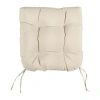 Mozaic Company Tufted U-shaped Solid Seat Cushion In White
