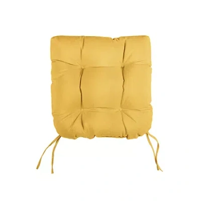 Mozaic Company Tufted U-shaped Solid Seat Cushion In Yellow