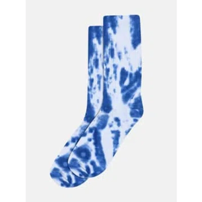 Mp Denmark Adler Ankle Socks In Blue