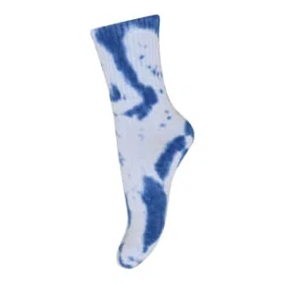 Mp Denmark : Adler Tie-dye Socks In Blue