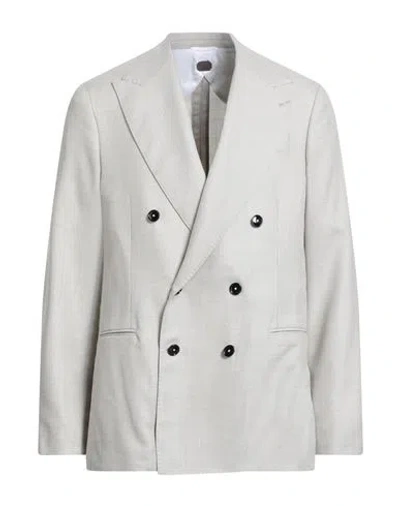 Mp Massimo Piombo Man Blazer Beige Size 36 Virgin Wool In Sand