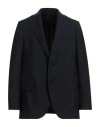 Mp Massimo Piombo Man Blazer Midnight Blue Size 40 Virgin Wool, Mohair Wool In Blue