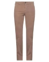 Mp Massimo Piombo Man Pants Khaki Size 40 Cotton, Elastane In Beige