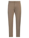 Mp Massimo Piombo Man Pants Khaki Size 40 Cotton, Elastane In Beige