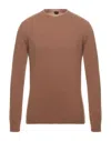 Mp Massimo Piombo Sweaters In Beige