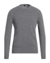 Mp Massimo Piombo Man Sweater Grey Size 38 Merino Wool