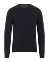Mp Massimo Piombo Man Sweater Midnight Blue Size 36 Merino Wool