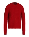 Mp Massimo Piombo Man Sweater Red Size 44 Lambswool