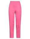 Mp Massimo Piombo Woman Pants Fuchsia Size 8 Cotton, Polyester, Elastane In Pink