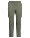 Mp Massimo Piombo Woman Pants Military Green Size 10 Cotton, Polyester, Elastane