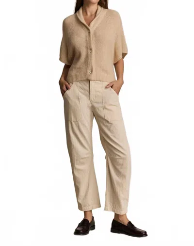M.patmos Anable Pant In Natural Denim In Animal Print