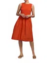 M.patmos Bowie Dress In Poppy In Red