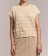 M.patmos Charlotte Top In Ivory In Neutral