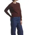 M.patmos Diana Crew Pullover In Berry In Pink
