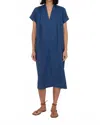 M.patmos Gigi V-neck Dress In Indigo In Multi