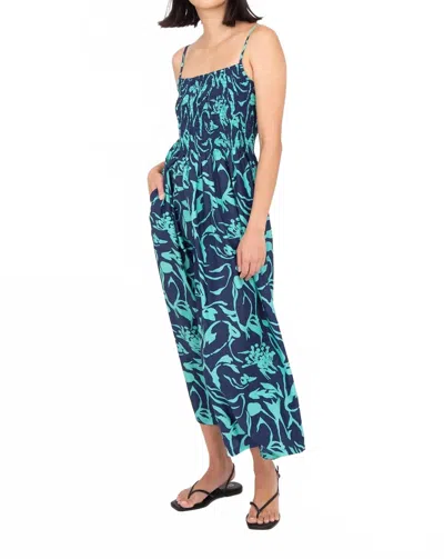 M.patmos Hester Maxi Dress In Splashy Aqua In Multi
