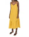 M.patmos Katie Midi Dress In Turmeric In Multi