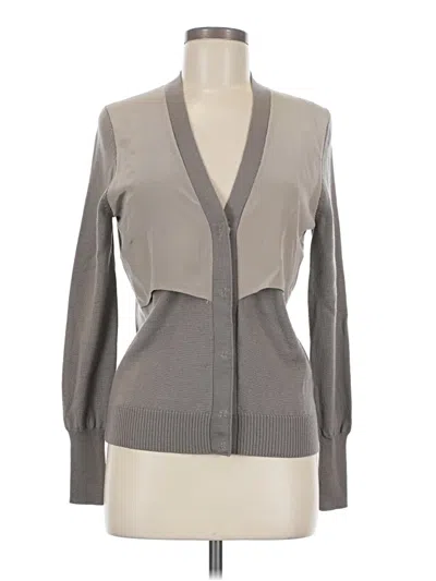 Pre-owned M.patmos Long Sleeve Blouse In Gray