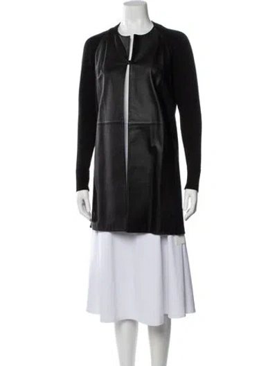 Pre-owned M.patmos Merino Wool Jacket In Black