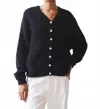 M.patmos Putnam Bomber Cardigan In Black In Black